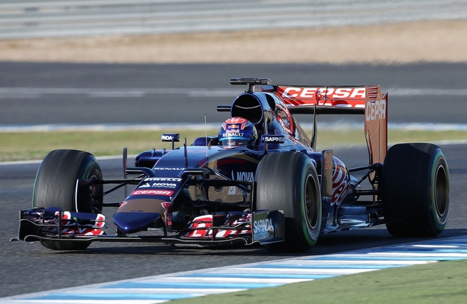 Toro Rosso talvitesteissä 2015. Kuva: © 2015 Flickr.com.