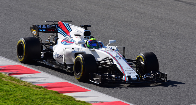 Felipe Massa palasi lyhyiltä eläkepäiviltä takaisin sorvin ääreen Williamsille. Kuva: © 2017 Artes Max / Flickr.com