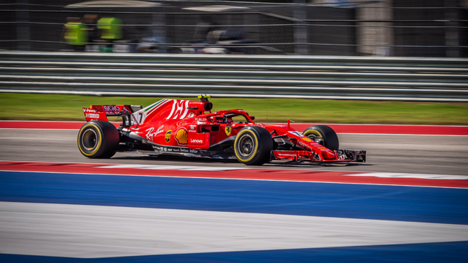Kimi Räikkönen USA:n GP:ssä Austinissa 21.10.2018. Kuva: © 2018 Joe McGowan / Flickr.com.