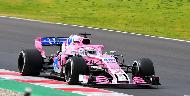 Tältä Force India (nyk. Racing Point) näytti viime vuonna.